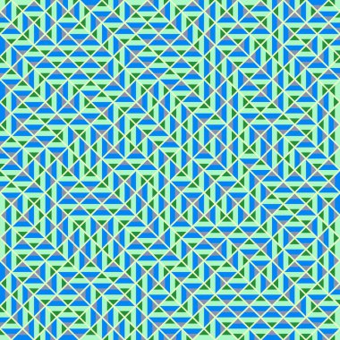 Color Rhombus tile tessellation pattern illustration