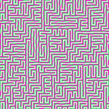 Color Rhombus tile tessellation pattern illustration