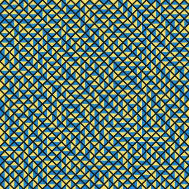 Color Rhombus tile tessellation pattern illustration