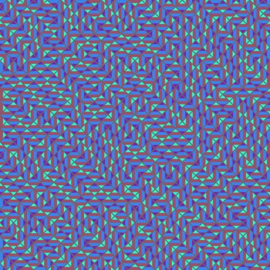 Color Rhombus tile tessellation pattern illustration