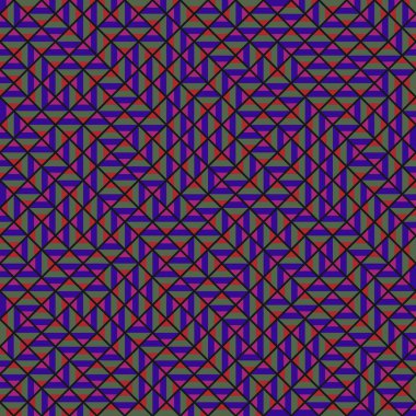 Color Rhombus tile tessellation pattern illustration