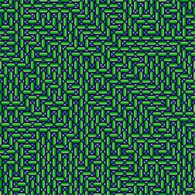 Color Rhombus tile tessellation pattern illustration