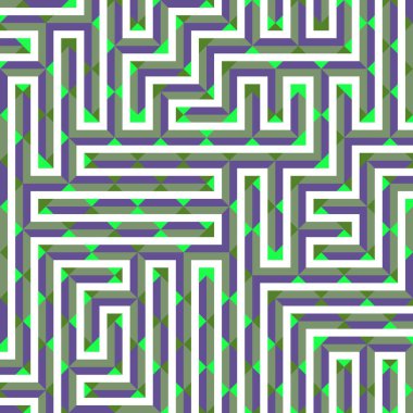 Color Rhombus tile tessellation pattern illustration