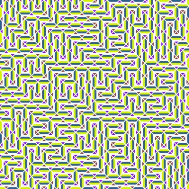 Color Rhombus tile tessellation pattern illustration