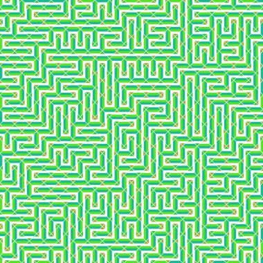 Color Rhombus tile tessellation pattern illustration