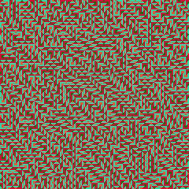 Color Rhombus tile tessellation pattern illustration