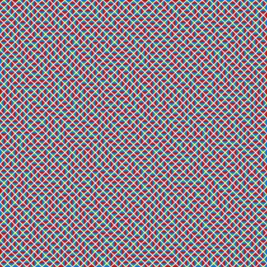 Color Rhombus tile tessellation pattern illustration