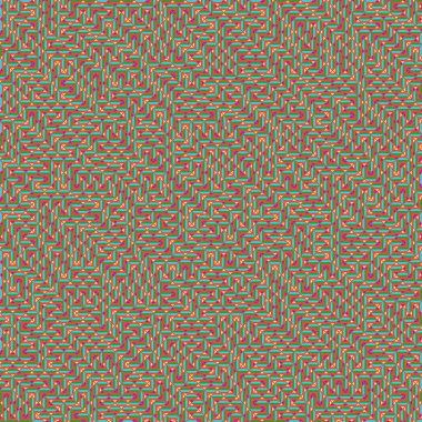 Color Rhombus tile tessellation pattern illustration