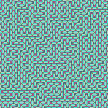 Color Rhombus tile tessellation pattern illustration