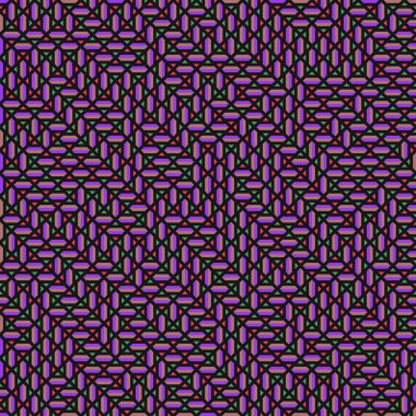 Color Rhombus tile tessellation pattern illustration