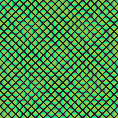 Color Rhombus tile tessellation pattern illustration