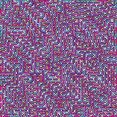 Color Rhombus tile tessellation pattern illustration