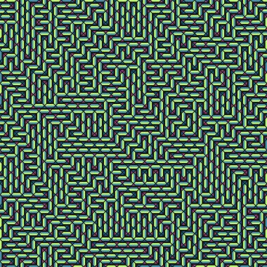 Color Rhombus tile tessellation pattern illustration