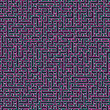 Color Rhombus tile tessellation pattern illustration