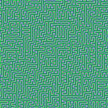 Color Rhombus tile tessellation pattern illustration