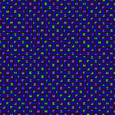 Color Rhombus tile tessellation pattern illustration