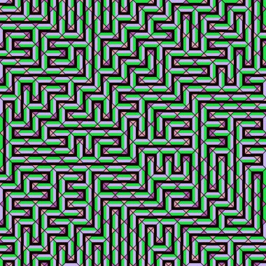 Color Rhombus tile tessellation pattern illustration