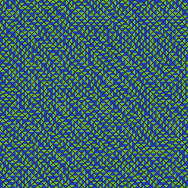 Color Rhombus tile tessellation pattern illustration