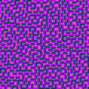 Color Rhombus tile tessellation pattern illustration