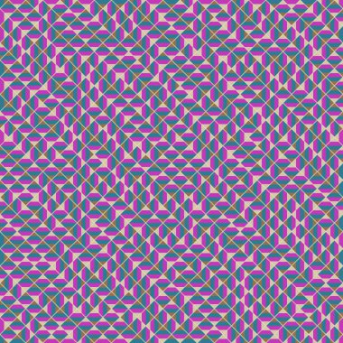 Color Rhombus tile tessellation pattern illustration