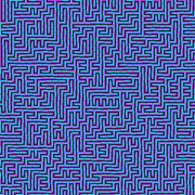 Color Rhombus tile tessellation pattern illustration