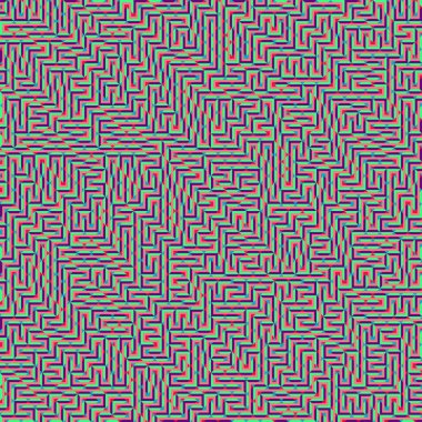 Color Rhombus tile tessellation pattern illustration