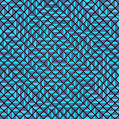 Color Rhombus tile tessellation pattern illustration