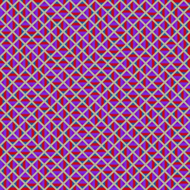 Color Rhombus tile tessellation pattern illustration