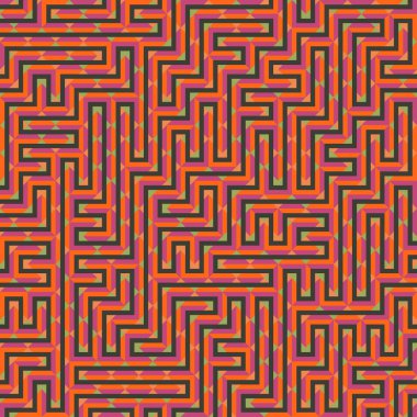 Color Rhombus tile tessellation pattern illustration