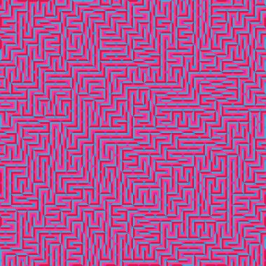 Color Rhombus tile tessellation pattern illustration