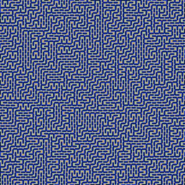 Color Rhombus tile tessellation pattern illustration