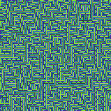 Color Rhombus tile tessellation pattern illustration