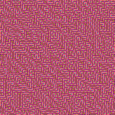 Color Rhombus tile tessellation pattern illustration