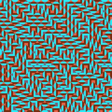 Color Rhombus tile tessellation pattern illustration