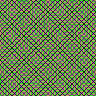 Color Rhombus tile tessellation pattern illustration