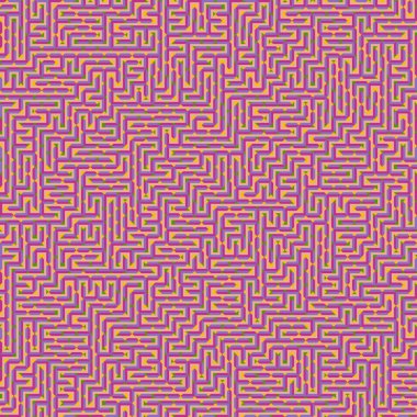 Color Rhombus tile tessellation pattern illustration