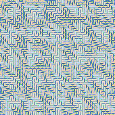 Color Rhombus tile tessellation pattern illustration