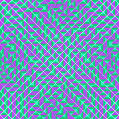 Color Rhombus tile tessellation pattern illustration
