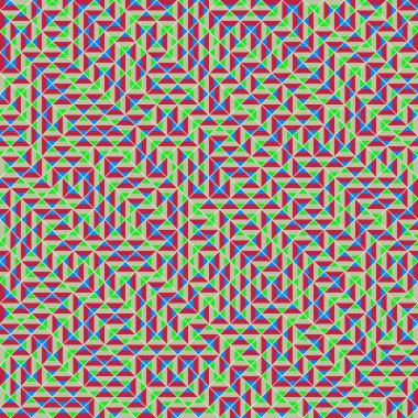 Color Rhombus tile tessellation pattern illustration