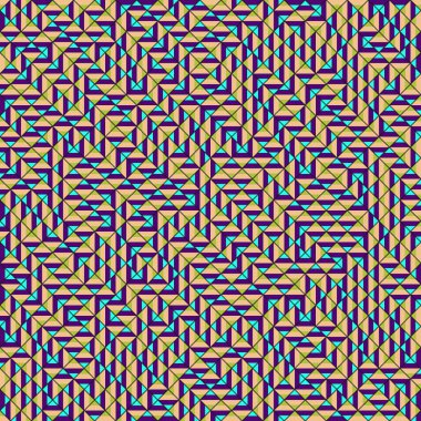 Color Rhombus tile tessellation pattern illustration