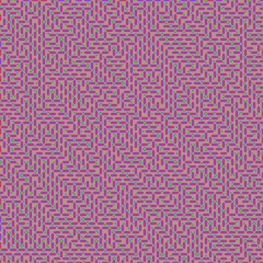 Color Rhombus tile tessellation pattern illustration