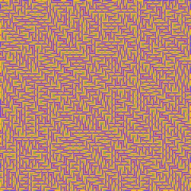 Color Rhombus tile tessellation pattern illustration