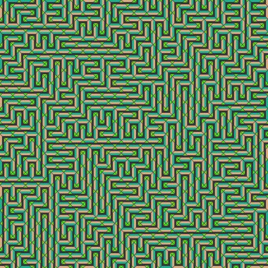 Color Rhombus tile tessellation pattern illustration