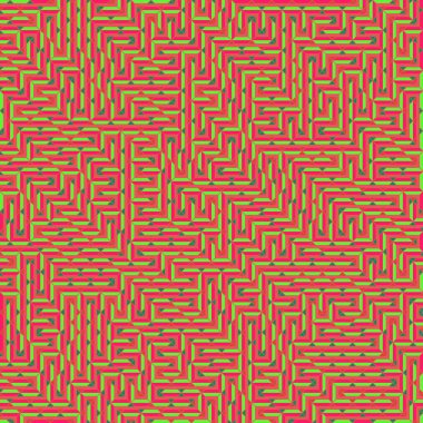 Color Rhombus tile tessellation pattern illustration