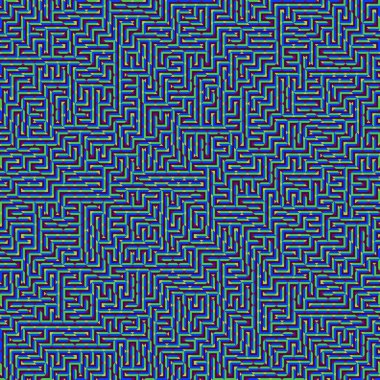 Color Rhombus tile tessellation pattern illustration