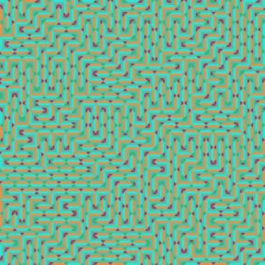 Color Rhombus tile tessellation pattern illustration