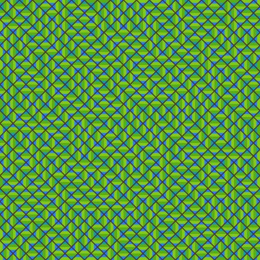 Color Rhombus tile tessellation pattern illustration