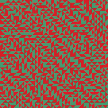 Color Rhombus tile tessellation pattern illustration