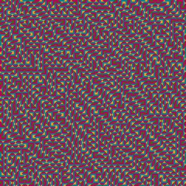 Color Rhombus tile tessellation pattern illustration