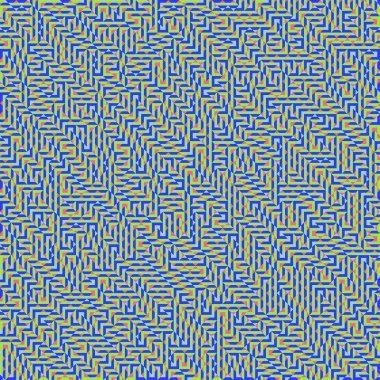 Color Rhombus tile tessellation pattern illustration